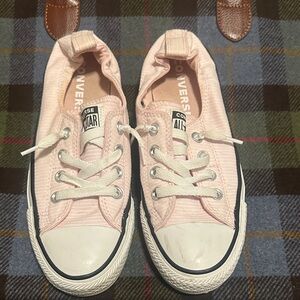 Converse Light Pink Canvas Sneakers